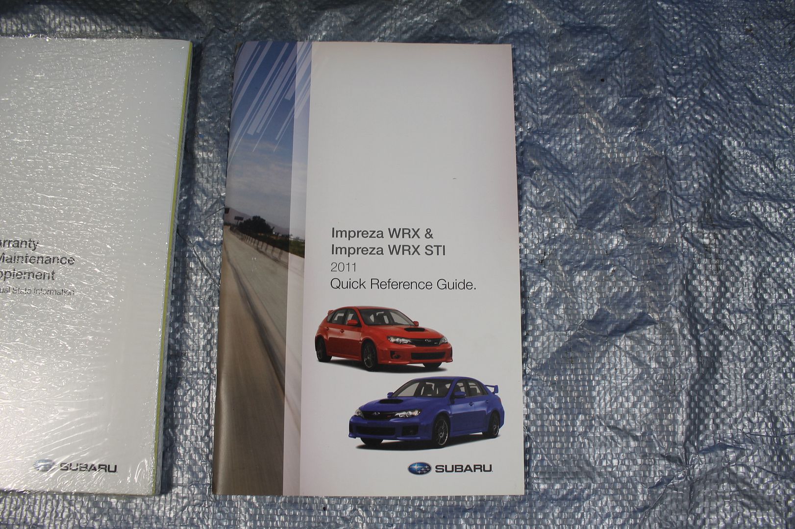 2011 SUBARU WRX STI COMPLETE OWNERS MANUAL INFORMATION BOOK BOOKLET OEM
